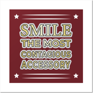 Contagious Smiles Collection: Your Must-Have Accessory! Posters and Art